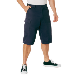 Rothco long length cargo bdu shorts in navy blue