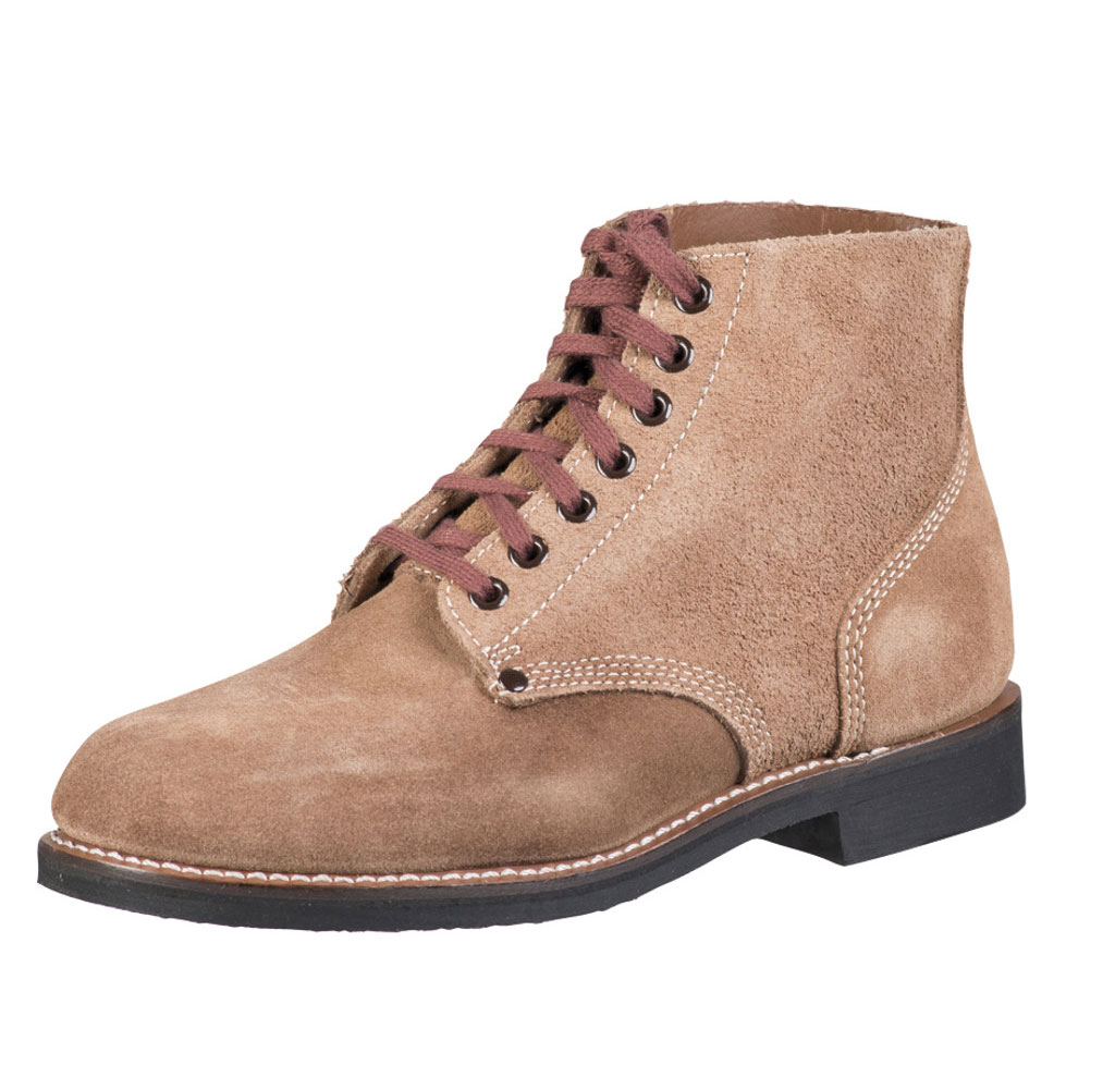 WWII US Rough Out Service Boots Reproduction