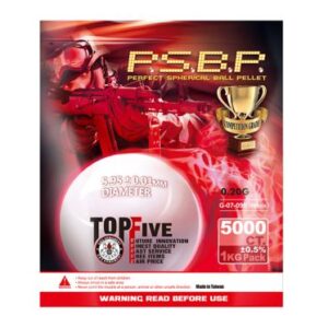 G&G Airsoft Tightbore Ready BBs .20g White  5000 Rounds