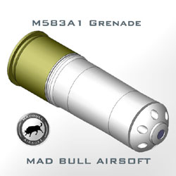 Mad Bull M203 Grenade Shell 96 Round