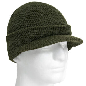 Rothco WWII M1941 Acrylic Knit Radar Watch Cap with Brim