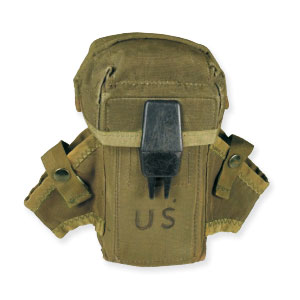 GI Reproduction Nylon M16 Magazine Pouch w/ Grenade Loops