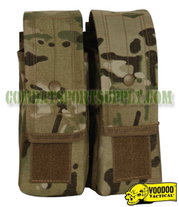 VooDoo Tactical  Multicam M4 / AK Double Magazine Pouch