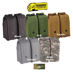 VooDoo Tactical Modular M4 / AK Double Mag Pouch