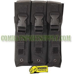 VooDoo Tactical Molle MP5 Triple Magazine Pouch