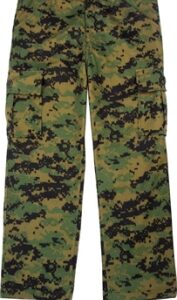 Boys Marine Digital Woodland MARPAT BDU Fatigue Pants