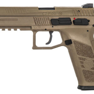 ASG CZ P-09 Polymer Gas Blowback Airsoft Pistol FDE