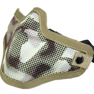 CSS Bravo Strike Half Face Wire Mesh Mask - Desert Camo