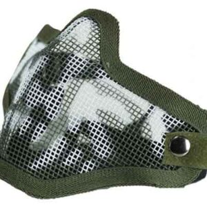 CSS Bravo Wire Half Face Mesh Mask SKULL OD Green