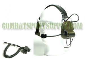 Bravo Tactical Radio Headset CTAC -For Motorola One Pin Radios