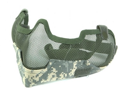 CSS Bravo Tac Gear V2 Strike Metal Mesh Mask ACU