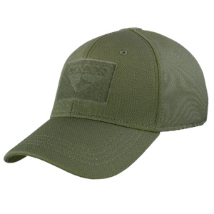 Condor Outdoor Flex Fit Tactical Cap / Hat / Ballcap OD Green