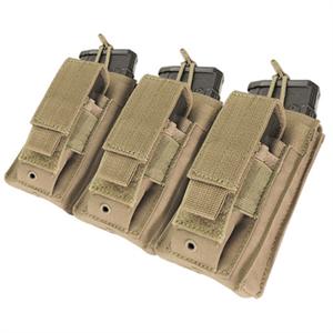 Condor Outdoor Molle M4 Triple Kangaroo Mag Pouch