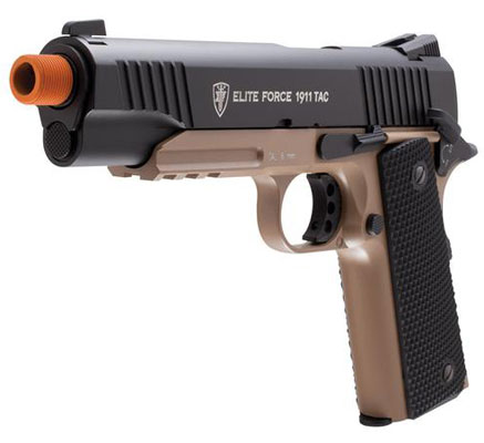 Elite Force 1911 Tac Full Metal GBB Airsoft Pistol