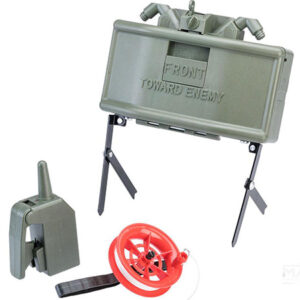 M18A1 Airsoft Claymore Mine w/ Remote Clacker and Trip Wire