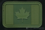Canadian Flag PVC Velcro Patch - Image 2