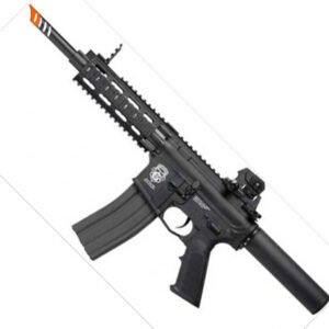 G&G GR16 CQW Wasp Plastic Blow Back AEG Airsoft Gun Combo w Battery & Charger