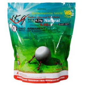 G&G High Grade BIO BBs .28g White - 1kg Bag