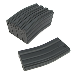 CSS King Arms M4 MidCap Mags 5-Pack 120 Rnd