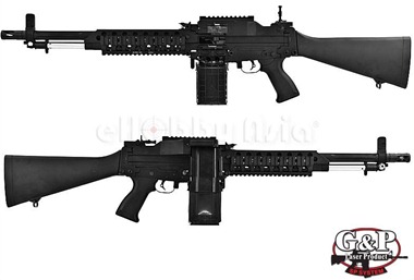 G&P US Navy MK63A1 Tactical LMG AEG Replica