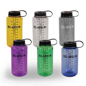 CSS Mil-Spec Plus Nalgene Wide Mouth 32oz  / 1 liter Sport Water Bottle