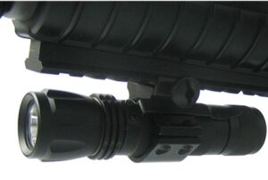 NcStar Tactical 3w LED Flashlight w/ Rail Mount