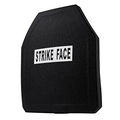 VISM Ceramic PE Ballistic Plate - Shooters Cut 10"X12" Level IV