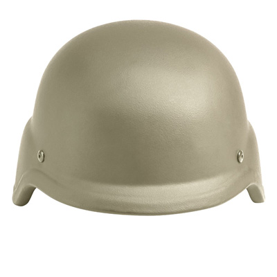 VISM Ballistic Kevlar Helmet Level IIIA w Case TAN - Image 4