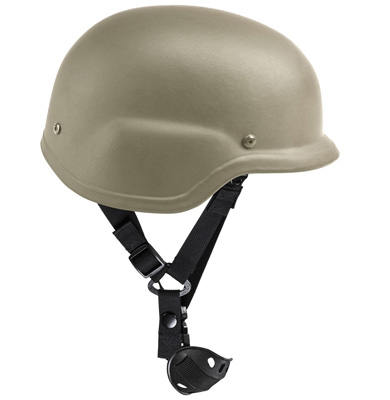 NcStar PASGT Ballistic Kevlar Helmet Level IIIA w Case Tan