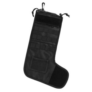 Tactical Molle Christmas Holiday Stocking Black