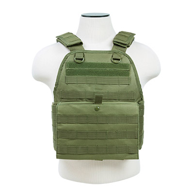 NcStar VISM Molle Plate Carrier Vest OD Green - Image 2