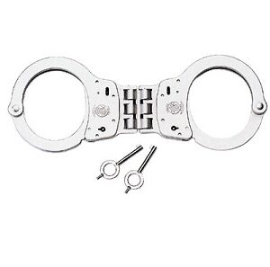 Smith & Wesson Hinged Handcuff NICKEL