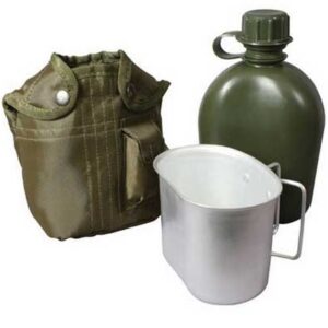 Rothco 3 Piece Canteen Kit With Cover & Aluminum Cup