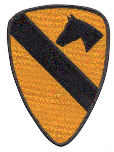 1st Cavalry Division Patch