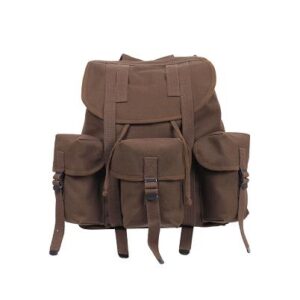 Rothco Heavyweight Canvas Mini Alice Pack Earth Brown