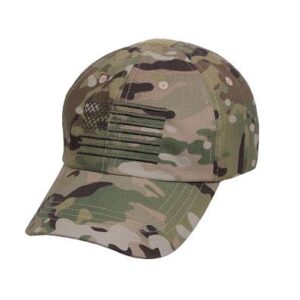 Rothco Multicam Tactical Operator Cap With US Flag