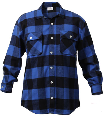 Rothco Extra Heavyweight Buffalo Plaid Flannel Shirts