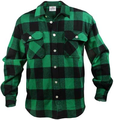 Rothco Extra Heavyweight Buffalo Plaid Flannel Shirts - Image 3