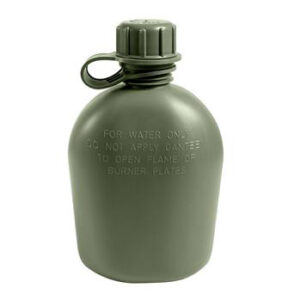 Genuine G.I. 3 Piece 1 Quart Plastic Canteen