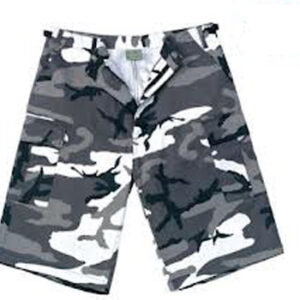 Rothco Long Length BDU Shorts Urban Camo