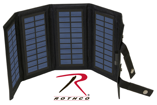 Survival Rothco Portable Molle Compatible Foldable Solar Charger