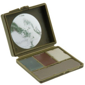 Multicam 4 Color Camoflaugue Face Paint Compact