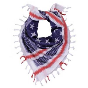 Rothco US Flag Shemagh / Woven Coalition Desert Scarve
