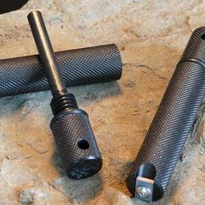 CSS Survival Aurora Anodized Steel Fire Starter BLACK