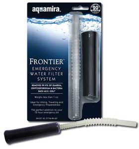 Aquamira Frontier Emergency Water Filtration System