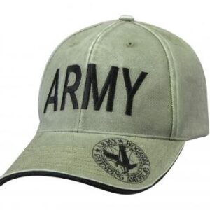 Rothco Vintage Deluxe Army Low Profile Insignia Cap Olive Drab