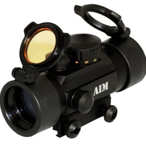 aimsports1x30redgreendotsightw4reticlesandflipuplenscovers