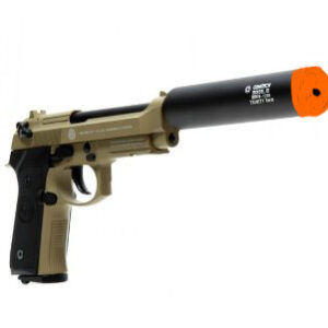 CSS SOCOM Gear M9 GBB Tan with Silencer