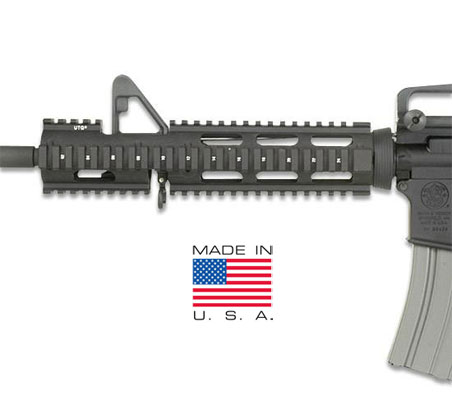 UTG M4 AR Extended Car Length Drop-in Quad Rail
