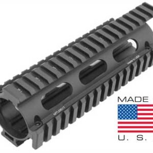 UTG PRO AR15 Carbine-length Drop-in Quad Rail Handguard with Extended Top Rail